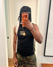 Load image into Gallery viewer, Waffle Knit Tank top (Black)
