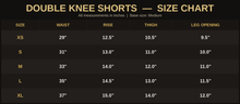 Load image into Gallery viewer, Waxed Double Knee Shorts
