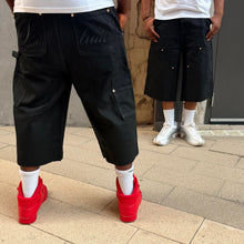 Load image into Gallery viewer, Waxed Double Knee Shorts

