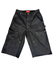 Load image into Gallery viewer, Waxed Double Knee Shorts
