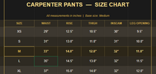 Load image into Gallery viewer, Wax Carpenter Pants

